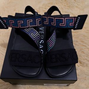 Versace multi-color kid sandals
